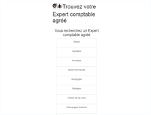 Tablet Screenshot of expertcomptableagree.net